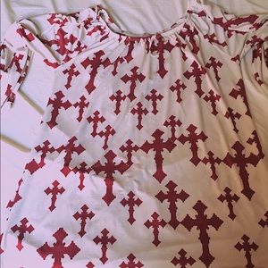 Cross-Themed Dress
